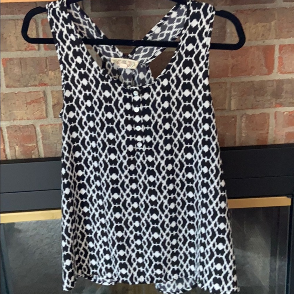 Button Detail Tank Top